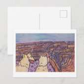 Carte Postale Le Grand Canyon, (Devant / Derrière)