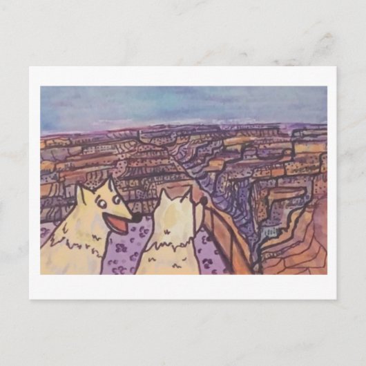 Carte Postale Le Grand Canyon, (Devant)