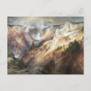 Carte Postale Le Grand Canyon du Yellowstone, Thomas Moran
