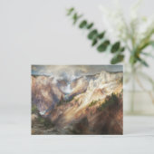 Carte Postale Le Grand Canyon du Yellowstone, Thomas Moran (Debout devant)