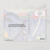 Carte Postale Le Grand Cheval Bleu De Franz Marc (Dos)