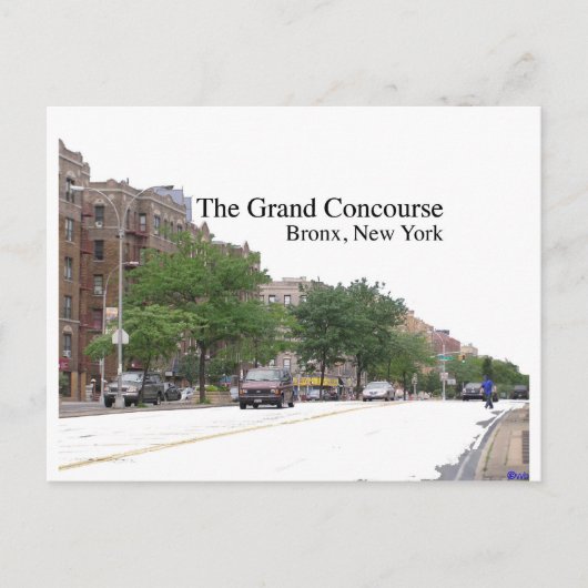 Carte Postale Le Grand Concoutisme, Bronx, NY (Devant)