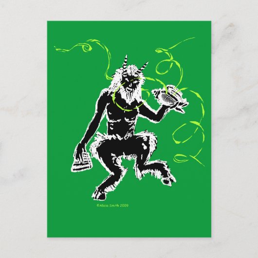 Carte Postale Le Grand Dieu Pan (Devant)