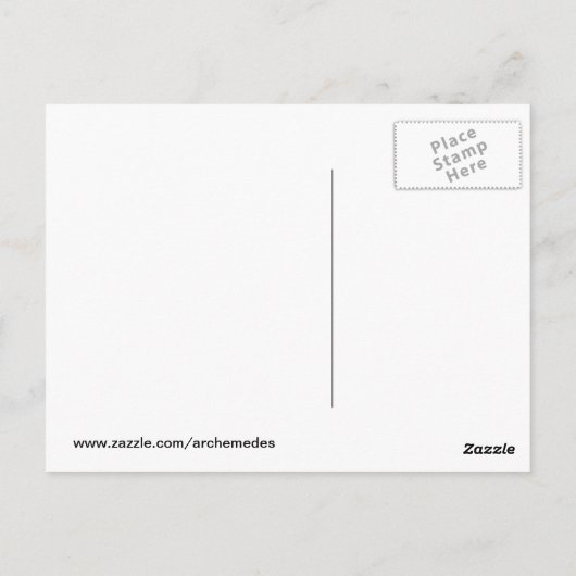 Carte Postale Le Grand Esprit (Dos)