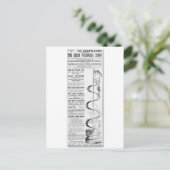 Carte Postale Le Grand Forepaugh Show Publicité (Debout devant)