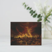 Carte Postale Le grand incendie de Londres en 1666 (Debout devant)