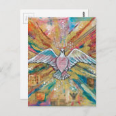 Carte Postale Le grand oiseau (Devant / Derrière)