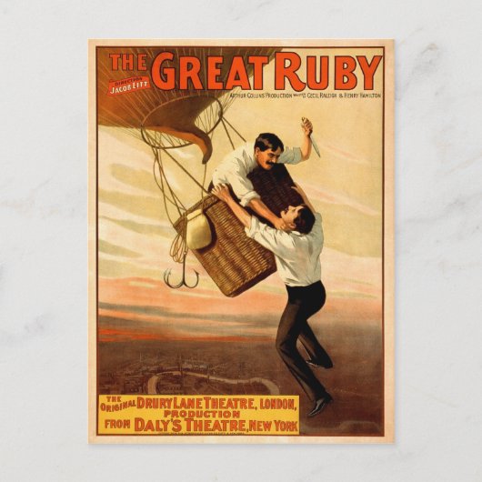 Carte Postale Le Grand Rubis, 1899 (Devant)