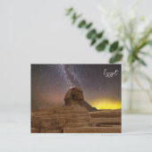 Carte Postale Le Grand Sphinx De Gizeh (Debout devant)