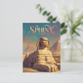 Carte Postale Le Grand Sphinx de Gizeh Égypte (Debout devant)