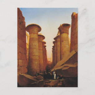 Carte Postale Le grand temple d'Amun à Karnak