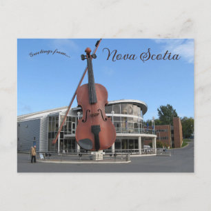 Carte Postale Le Grand Violon à Sydney en Nouvelle-Écosse