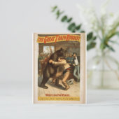 Carte Postale Le grand vol de train, 'La lutte pour la richesse' (Debout devant)