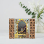 Carte Postale Le graphique maçonnique (Debout devant)