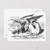 Carte Postale Le Griffin qui dort (Devant / Derrière)