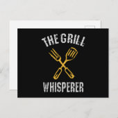 Carte Postale Le Grill Whisperer (Devant / Derrière)