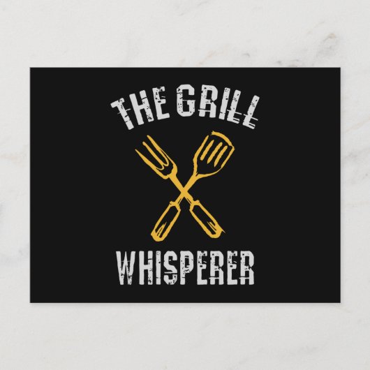 Carte Postale Le Grill Whisperer (Devant)