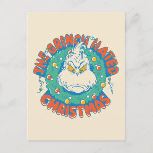 Carte Postale Le Grinch détestait Noël