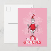 Carte Postale Le Grinch | Joyeux Grinchmas (Devant / Derrière)