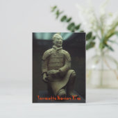 CARTE POSTALE - Le guerrier en terre cuite Xián Ch (Debout devant)