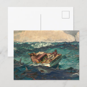 Carte Postale Le Gulf Stream Winslow Homer