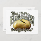 Carte Postale Le Haggis ! (Devant / Derrière)