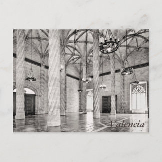 Carte Postale Le Hall des Colonnes de Valence