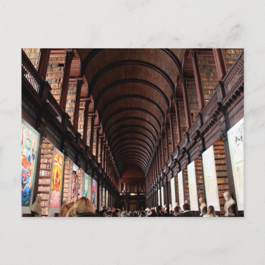 Carte Postale le hall tout en longueur (Devant)