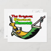 Carte Postale Le Hamac original à la banane (Devant / Derrière)