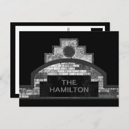 Carte Postale le hamilton (Devant / Derrière)