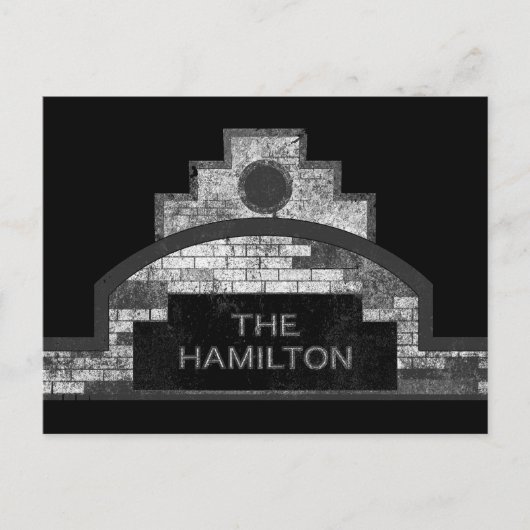 Carte Postale le hamilton (Devant)
