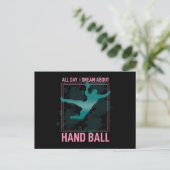 Carte Postale Le Handball est ma vie (Debout devant)