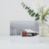 Carte Postale Le hangar à bois (Debout devant)