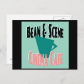 Carte Postale Le haricot et la scène (Devant / Derrière)