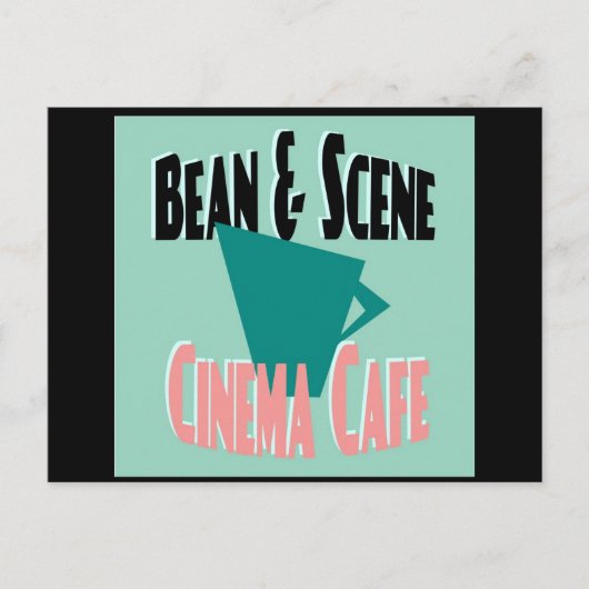 Carte Postale Le haricot et la scène (Devant)