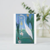 Carte Postale Le héron blanc de Joseph Stella (Debout devant)