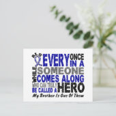 Carte Postale Le héros ALS arrive le long de 1 frère (Debout devant)