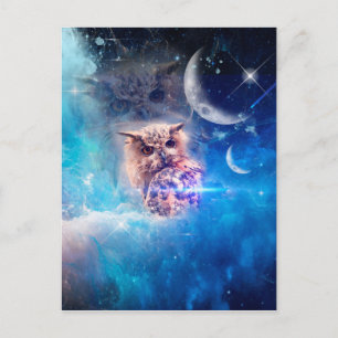 Carte Postale Le hibou