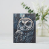 Carte Postale Le hibou (Debout devant)