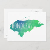 Carte Postale Le Honduras (Devant / Derrière)