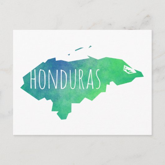 Carte Postale Le Honduras (Devant)