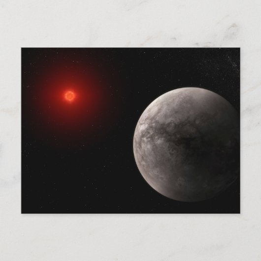 Carte Postale Le Hot Rocky Exoplanet Trappist-1 B. (Devant)