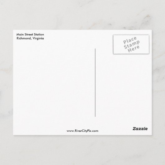 Carte Postale Le Hub (Dos)