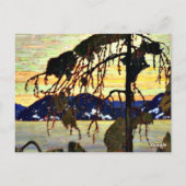 Carte Postale Le Jack Pine, célèbre peinture, (Dos)