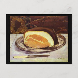 Carte Postale Le jambon d'Edward Manet