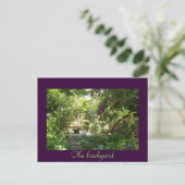 Carte Postale Le jardin (Debout devant)