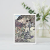 Carte Postale Le jardin à l'ancienne de Charles Robinson (Debout devant)