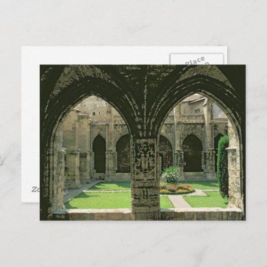 Carte Postale Le Jardin Cloître (Devant / Derrière)