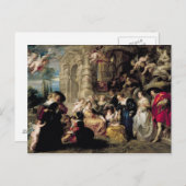 Carte Postale Le Jardin d'amour, v.1630-32 (Devant / Derrière)