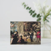 Carte Postale Le Jardin d'amour, v.1630-32 (Debout devant)